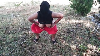 Indian Muslim Bhabhi Alfresco Forgo b used here Mode Scant Yoga